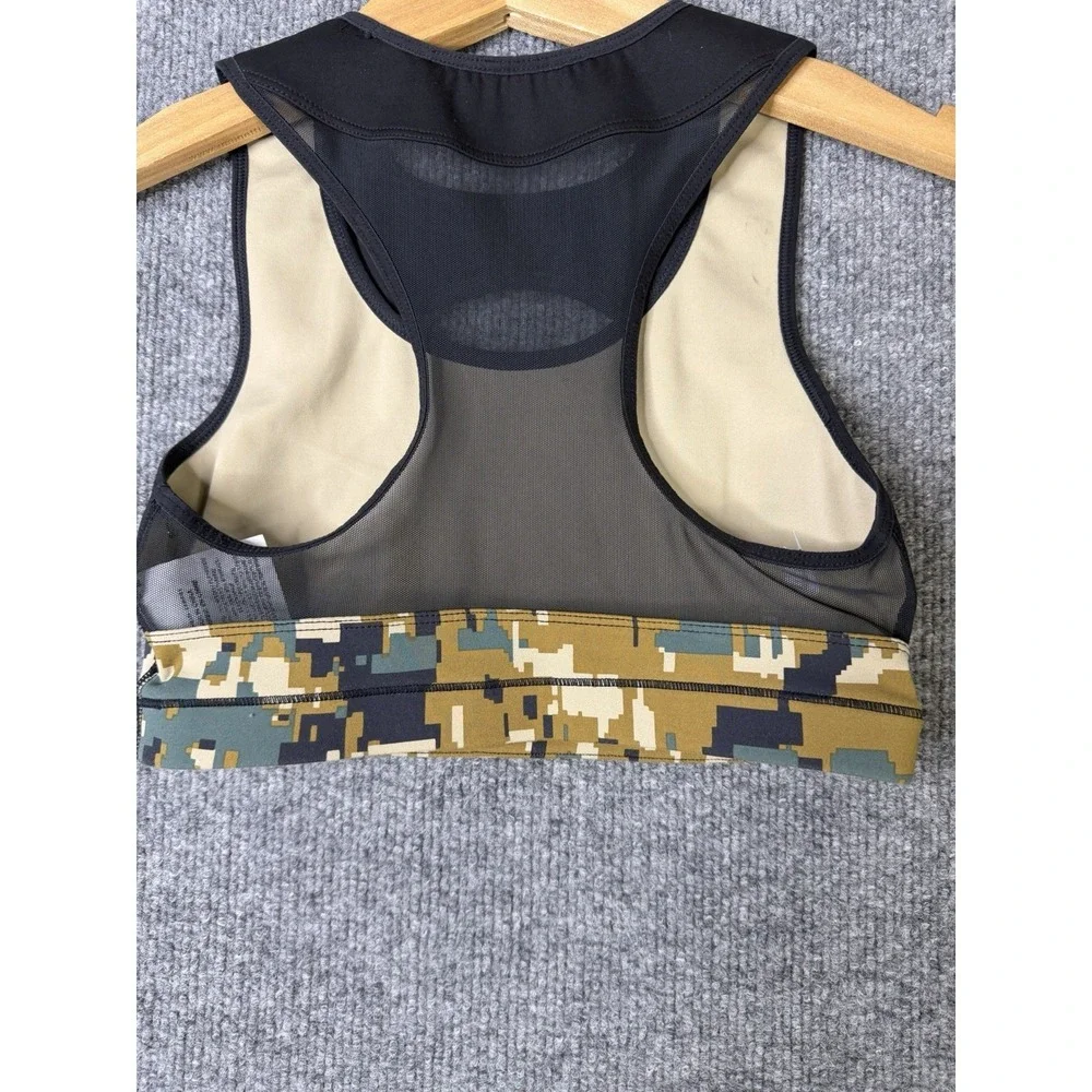 Nike Women's XS Digital Camo Sports Bra Mesh‎ Racerback Medium Support
